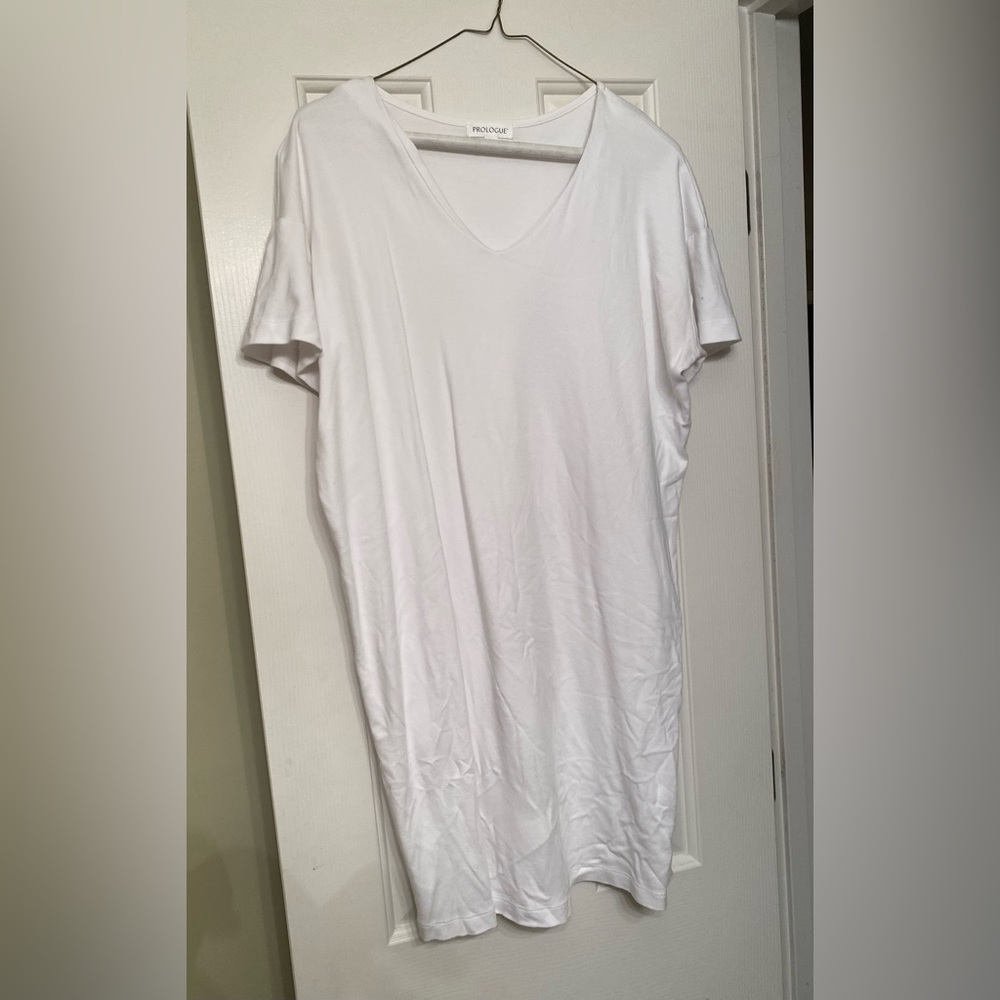 White T-Shirt Dress